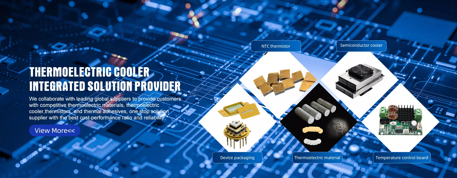Kvalitné zostavy termoelektrických chladičov